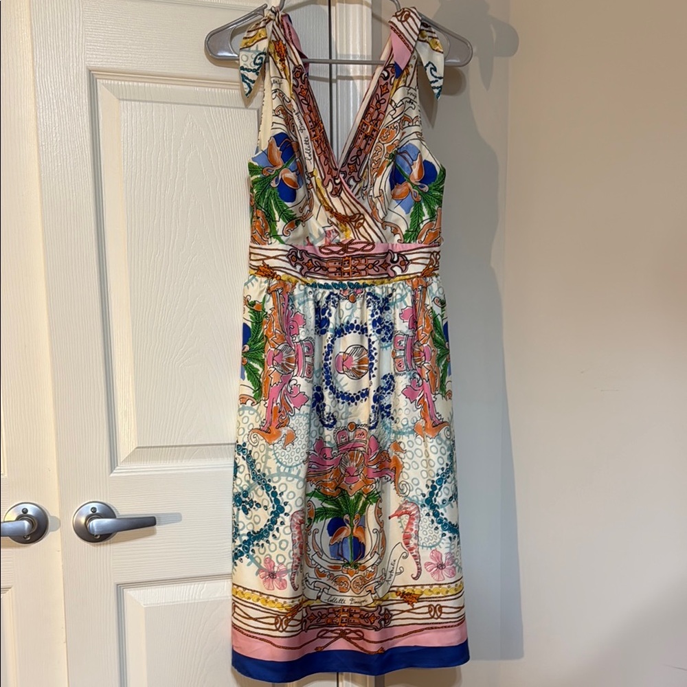 Multicolor Sleeveless Dress